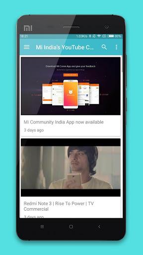 Mi Center - Image screenshot of android app