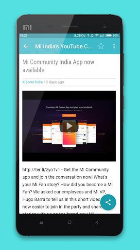 Mi Center - Image screenshot of android app