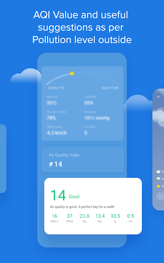 Weather By Xiaomi - آب و هوای شیائومی - عکس برنامه موبایلی اندروید