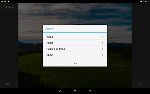 RTMP Camera - Image screenshot of android app