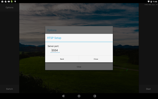 RTSP Camera Server - Image screenshot of android app