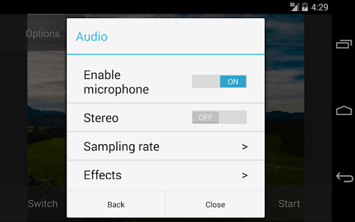 RTSP Camera Server - Image screenshot of android app