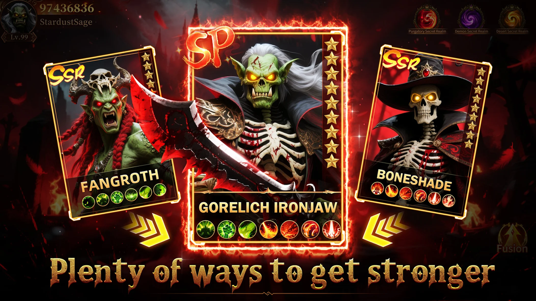 Nevermore-Z Benefits Plus - Gameplay image of android game