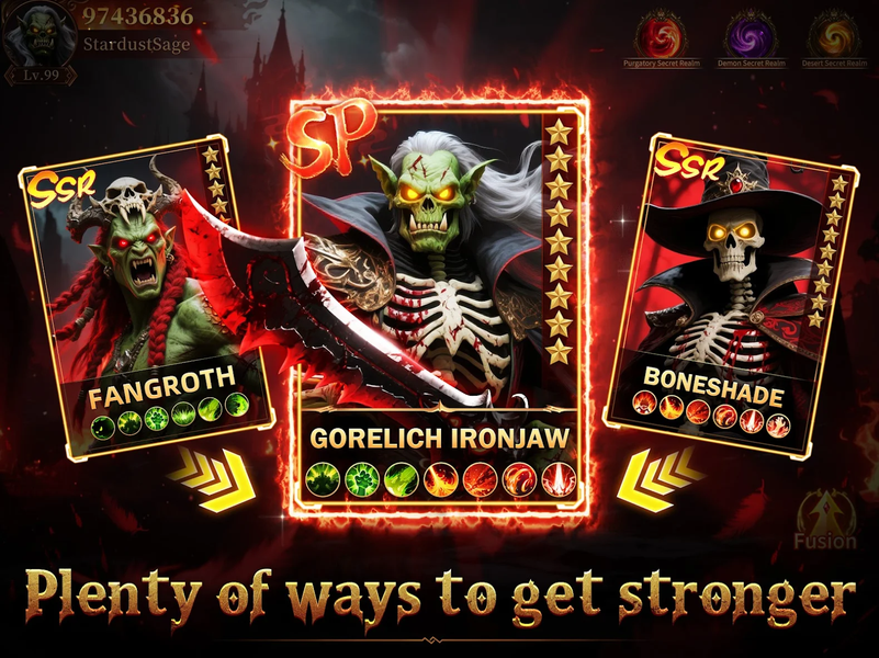 Nevermore-Z Benefits Plus - Gameplay image of android game