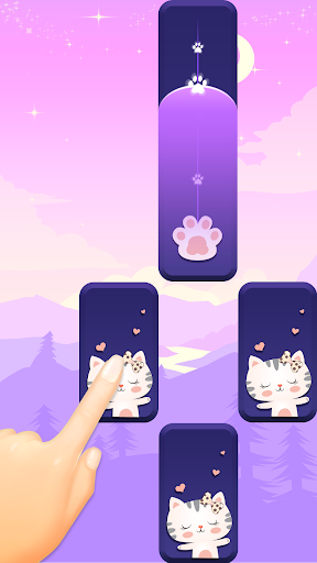 Dream Cat Piano Tiles: Free Tap Music Game 2020 - عکس بازی موبایلی اندروید
