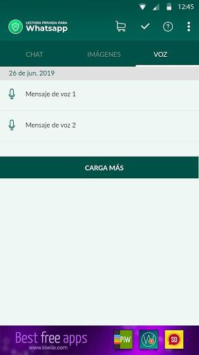 No last seen for WhatsApp - Image screenshot of android app