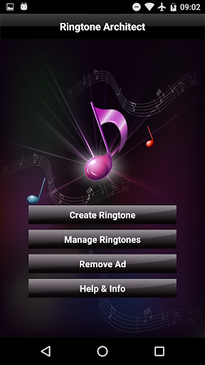 Ringtone Architect - Image screenshot of android app