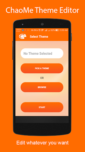 ChaoMe Theme Editor - Image screenshot of android app