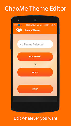 ChaoMe Theme Editor - عکس برنامه موبایلی اندروید