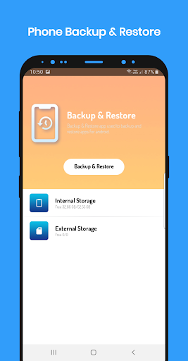 Phone Backup : All Backup & Restore - عکس برنامه موبایلی اندروید