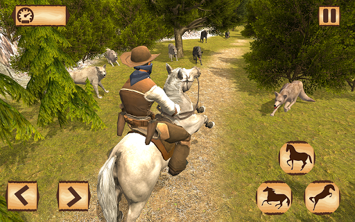 Ultimate Real Horses of the Forest Simulator 2018 - عکس بازی موبایلی اندروید