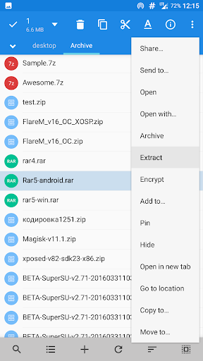 MiX Archive (MiXplorer Addon) - Image screenshot of android app