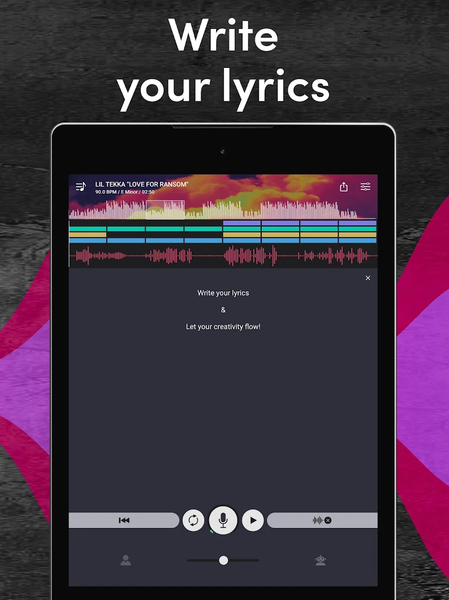 Rap Maker - Recording Studio - عکس برنامه موبایلی اندروید