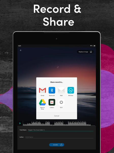 Rap Maker - Recording Studio - عکس برنامه موبایلی اندروید