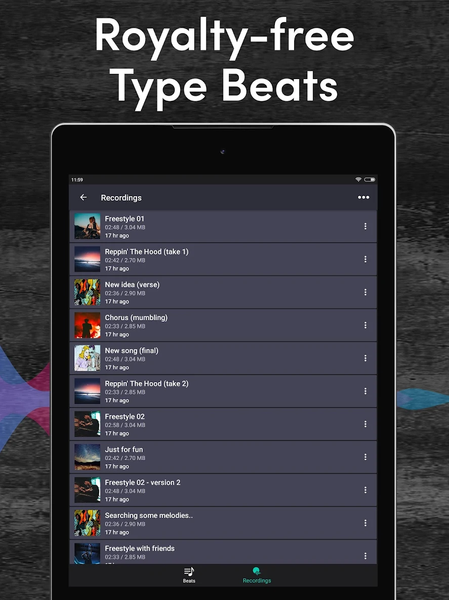 Rap Maker - Recording Studio - عکس برنامه موبایلی اندروید
