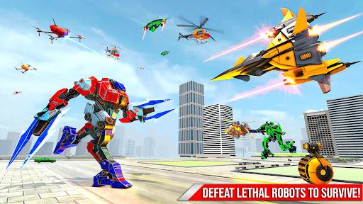Air Robot Game - Flying Robot - Gameplay image of android game