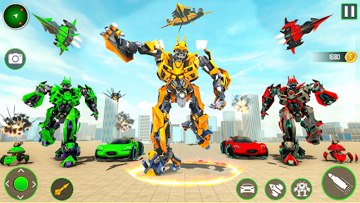 Air Robot Game - Flying Robot - عکس بازی موبایلی اندروید