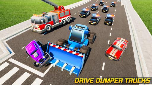 Mini Car Games: Police Chase - عکس بازی موبایلی اندروید