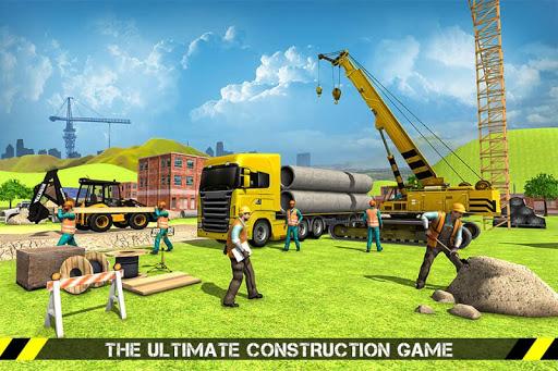 City Construction Road Builder - Gameplay image of android game