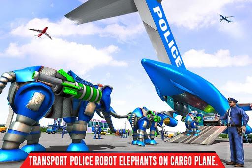 Elephant Robot Car: Robot Game - Gameplay image of android game