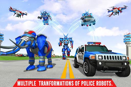 Elephant Robot Car: Robot Game - Gameplay image of android game