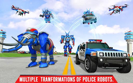 Elephant Robot Car Game 2025 - Gameplay image of android game
