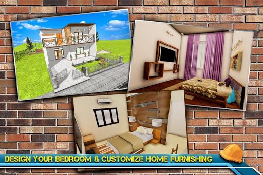 Modern Home Design Games 3d - Gameplay image of android game