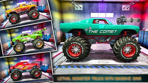 Monster Truck Racer Car Game - Gameplay image of android game