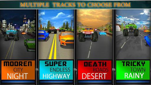 Monster Truck Racer Car Game - Gameplay image of android game