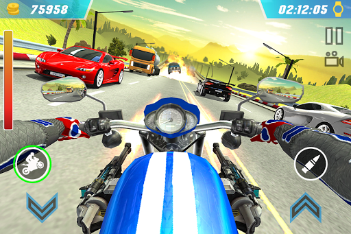 Bike Simulator Game: Bike Game - Gameplay image of android game