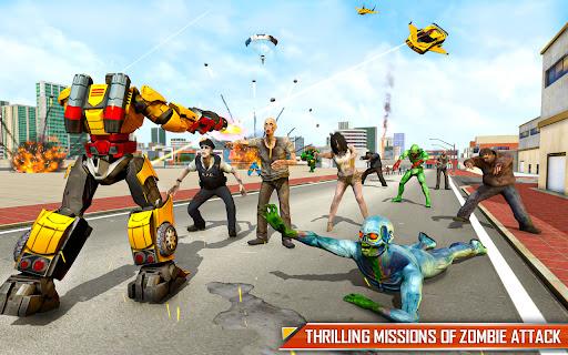 Bus Robot Car Game: Robot Game - عکس بازی موبایلی اندروید