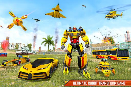 Bus Robot Car Game: Robot Game - عکس بازی موبایلی اندروید