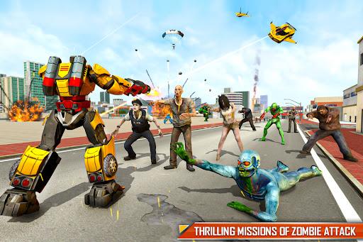 Bus Robot Car Game: Robot Game - عکس بازی موبایلی اندروید