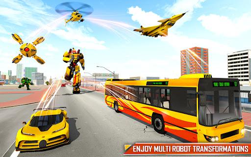 Bus Robot Car Game: Robot Game - عکس بازی موبایلی اندروید