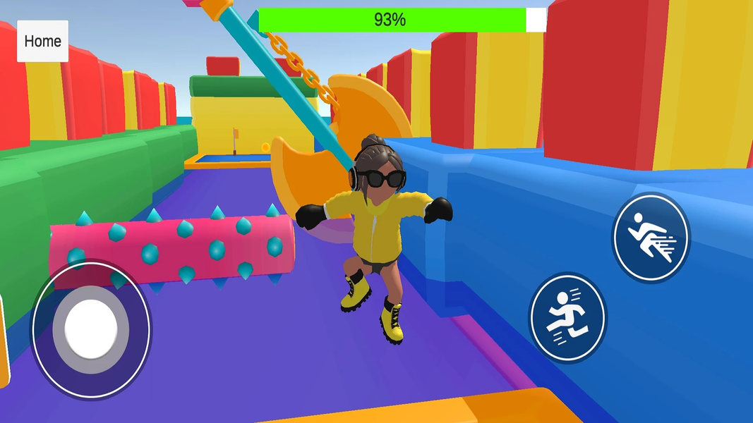 Easy Obby Parkour: Obbys Games - Gameplay image of android game
