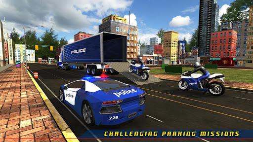 Police Plane Transporter Game - Gameplay image of android game