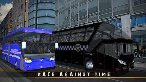 Police Bus Driving Game ۳D - عکس بازی موبایلی اندروید