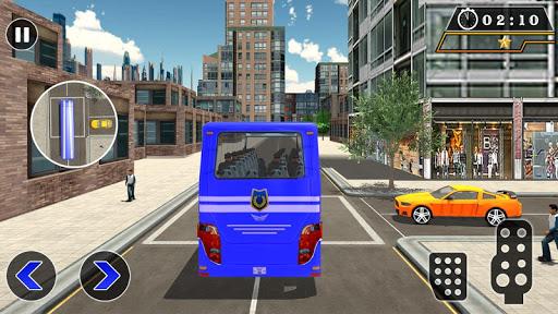 Police Bus Driving Game ۳D - عکس بازی موبایلی اندروید