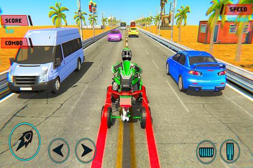 Quad Bike Racing - Bike Game - Gameplay image of android game