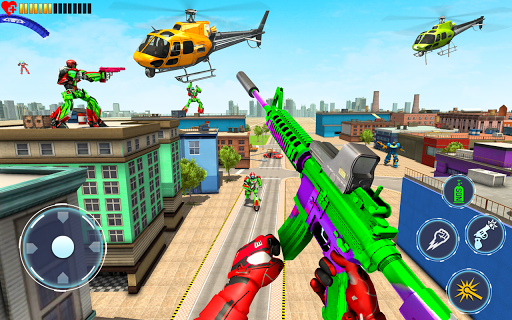 FPS robot shooting gun games - Image screenshot of android app