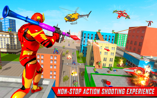 FPS robot shooting gun games - Image screenshot of android app