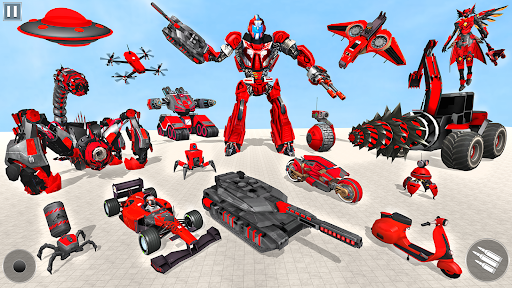 Scorpion Robot Car: Robot Game - Gameplay image of android game