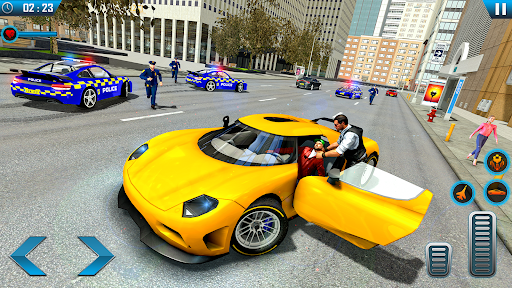 Stealth Robot Car Games 3d - Gameplay image of android game