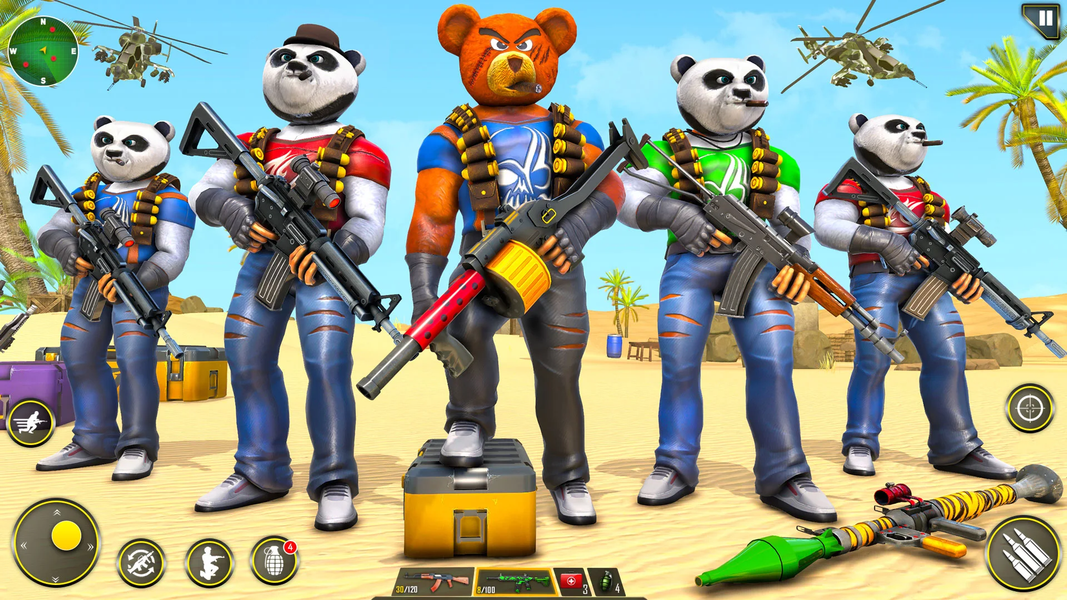 Teddy Bear Gun Shooting Game - عکس بازی موبایلی اندروید