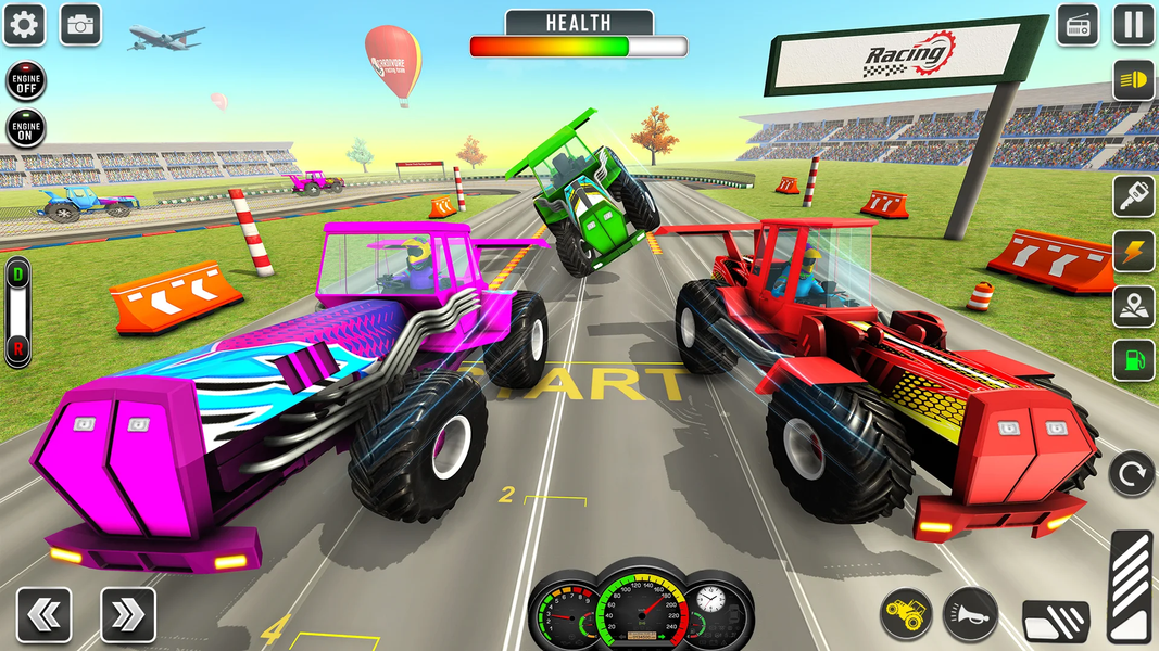 Tractor Racing Game: Car Games - عکس بازی موبایلی اندروید