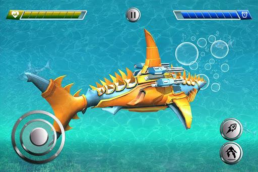 Shark Robot Car Game 3d - عکس بازی موبایلی اندروید