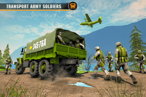 Army Transport Military Games - Gameplay image of android game