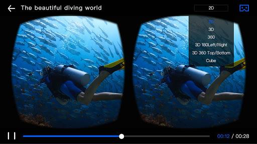 3D VR Player-3D Movie Video - Image screenshot of android app