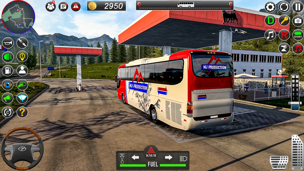 US Luxury Bus Driving Game ۳D - عکس بازی موبایلی اندروید