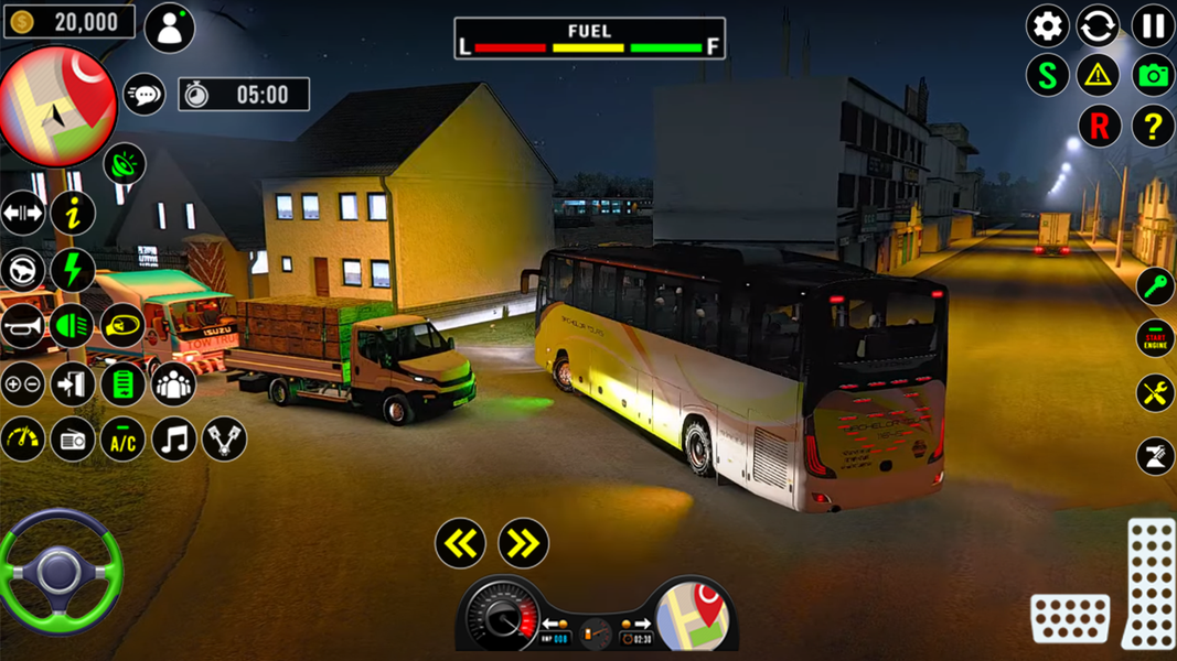 luxury Bus Driving : Bus Games - Gameplay image of android game